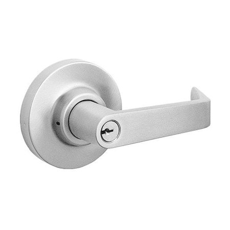 DORMA Key-In-Rectangular Lever, Classroom Function, Key Locks or Unlocks Lever, Schlage C Keyway, 626 8R08-626